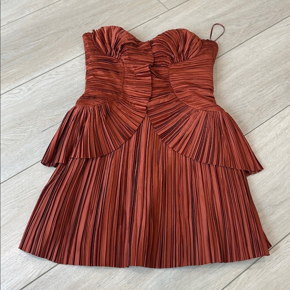 Cult Gaia Charlique brown mini dress - Picture 3 of 6